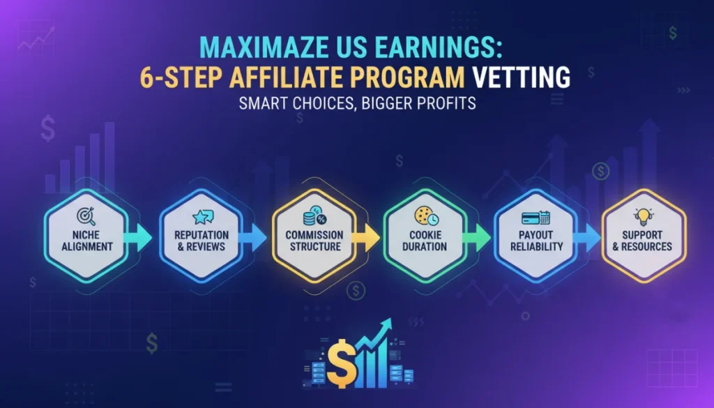 2026 Affiliate Program Vetting: Maximizing US Earnings