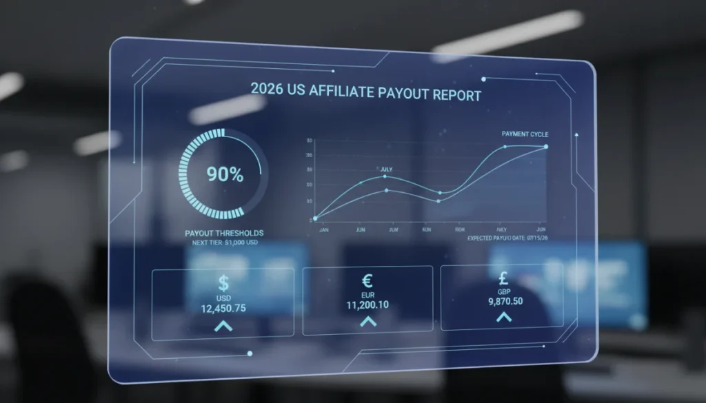 2026 US Affiliate Payout Report: Thresholds & Payment Cycles