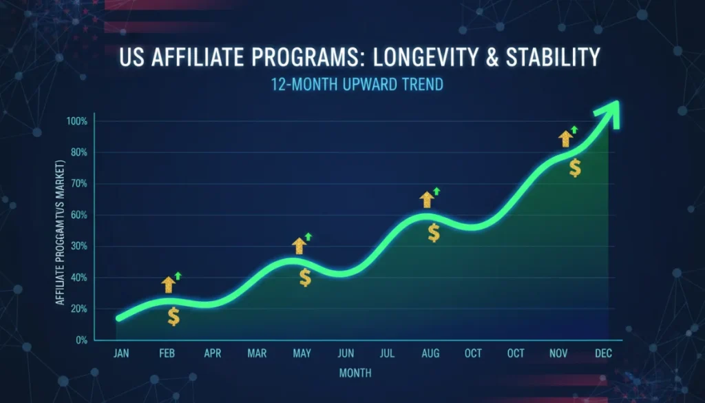 Affiliate Program Longevity: 12-Month US Market Test Results