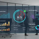 Affiliate Tracking Accuracy: US Test of 4 Platforms for 2026 Digital dashboard showing affiliate tracking accuracy metrics for 2026