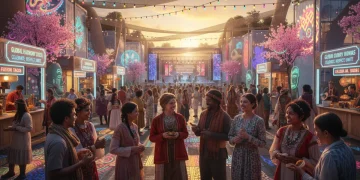 Diverse people celebrating culture respectfully in 2026, showing appreciation