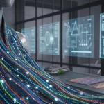 Futuristic smart fabric with integrated sensors for apparel innovation
