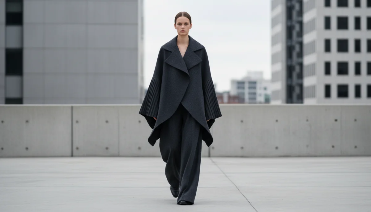 Gender-fluid fashion by an emerging designer
