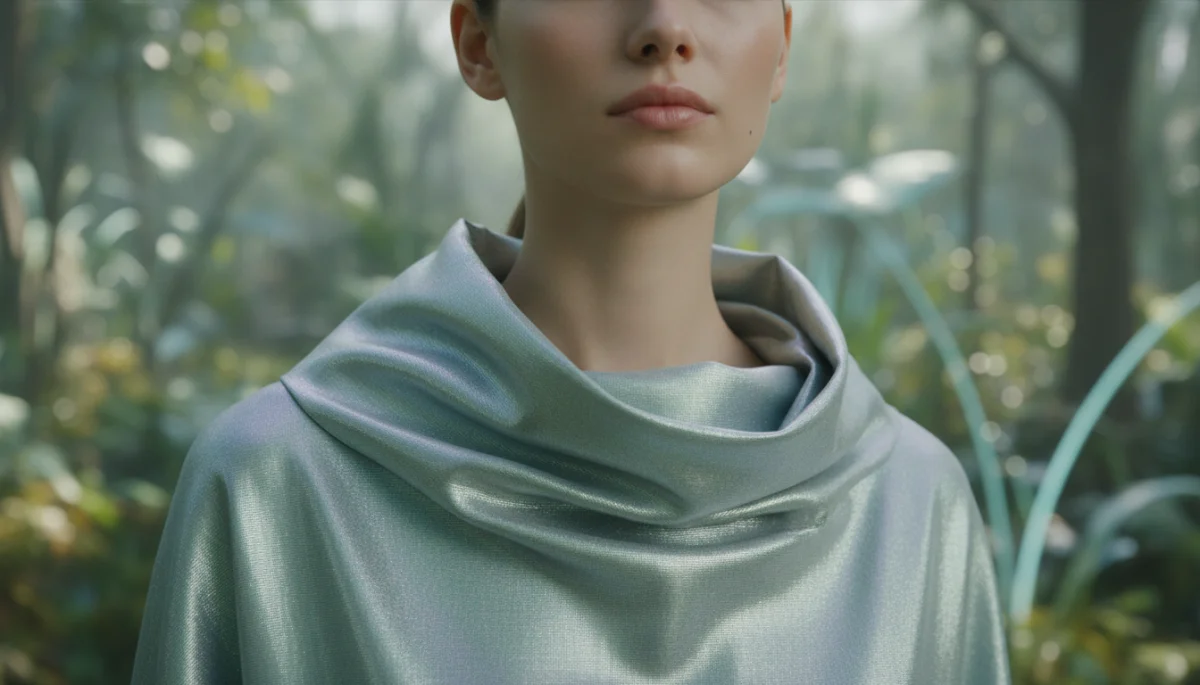 Sustainable tech fabric fashion, eco-friendly textile innovation