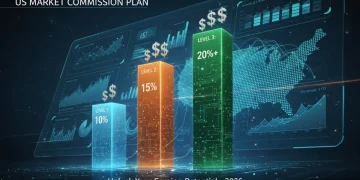 Tiered commissions affiliate program growth chart