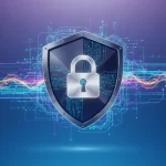 Digital shield representing VPN privacy and online security in 2026